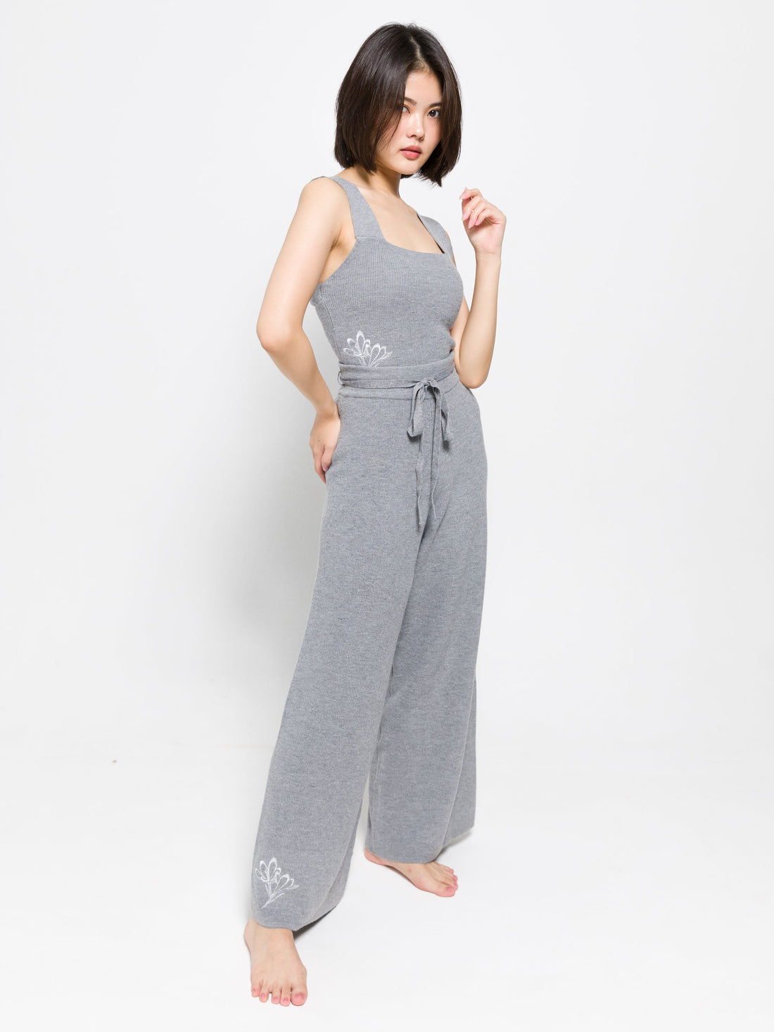 soft knitted tank