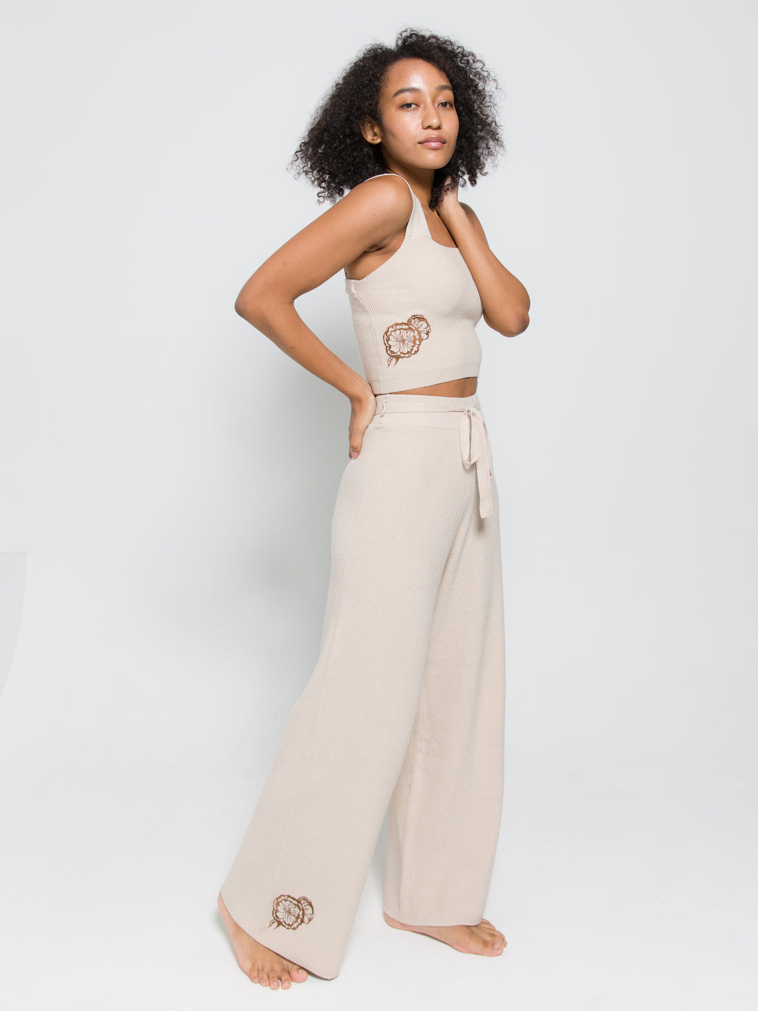 soft knitted tank