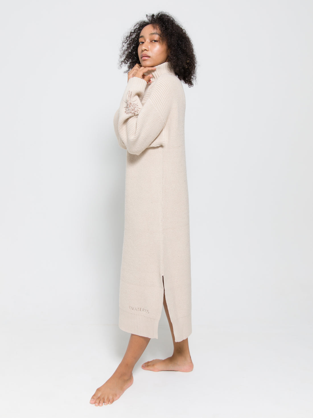 elegant knitted dress
