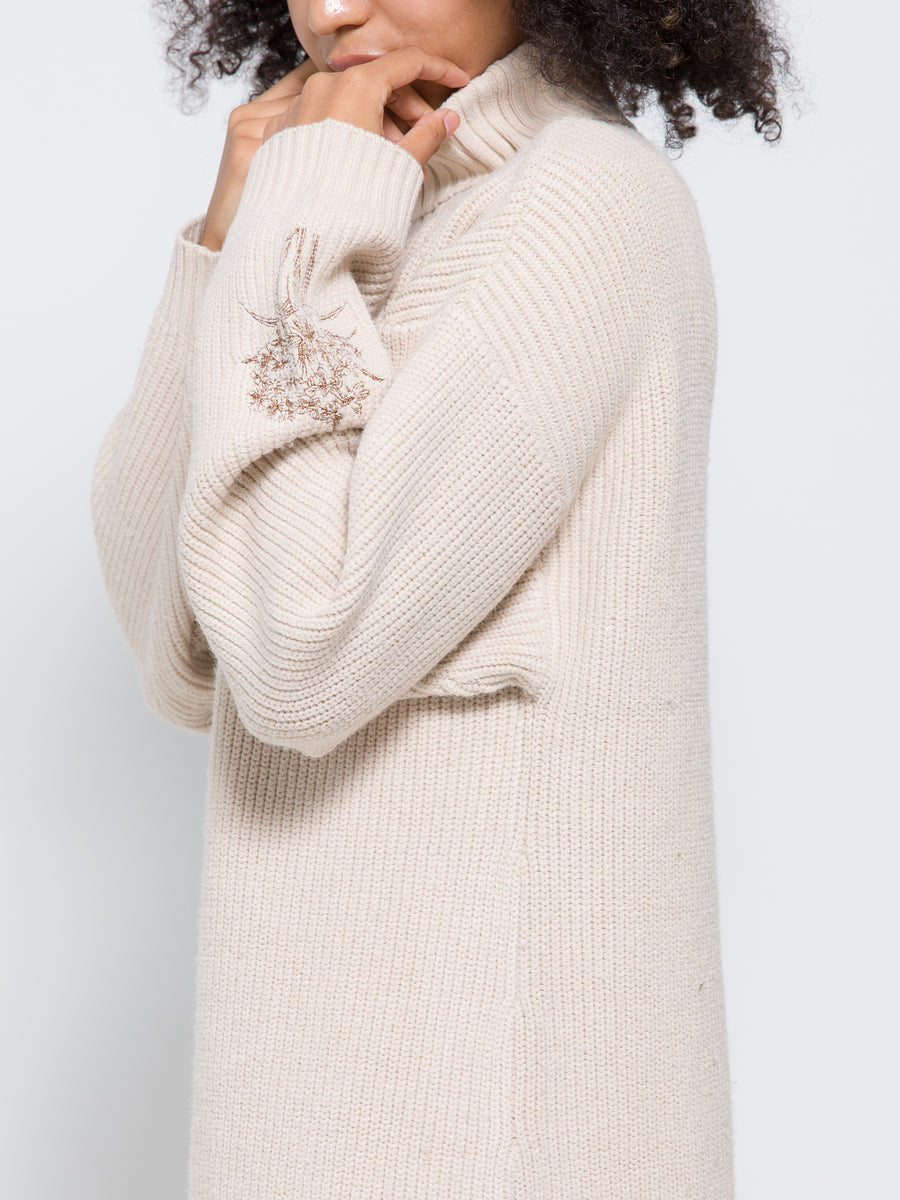 elegant knitted dress