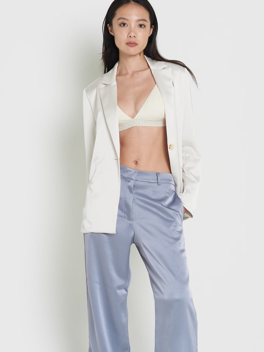 asanoha satin suit jacket