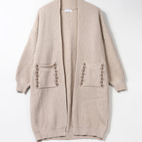 over-knit cardigan