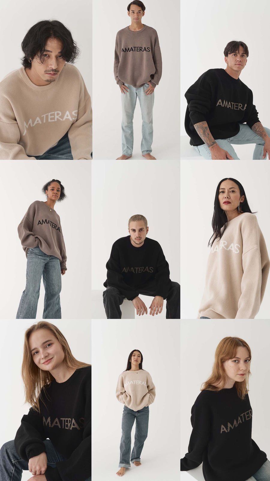 logo comfort knit sweater