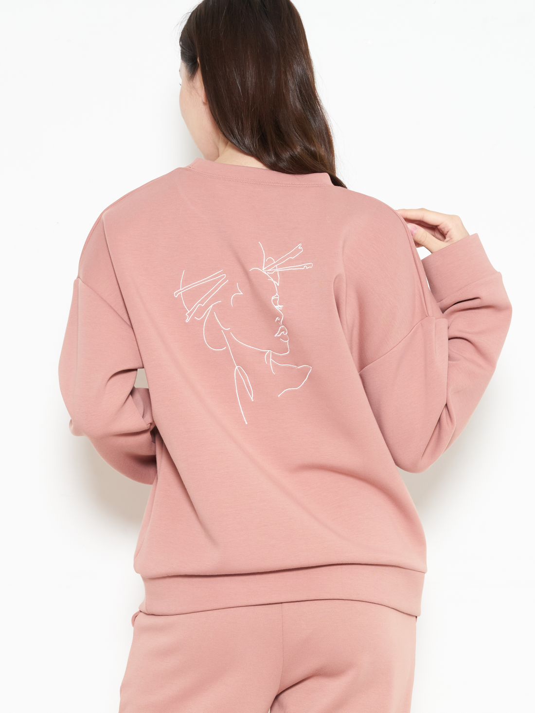 smooth tracksuit set / rouge