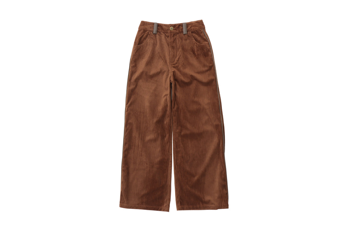 cotton corduroy pants / mocha
