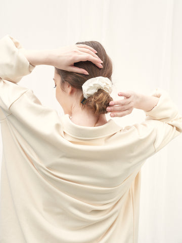 silk scrunchies