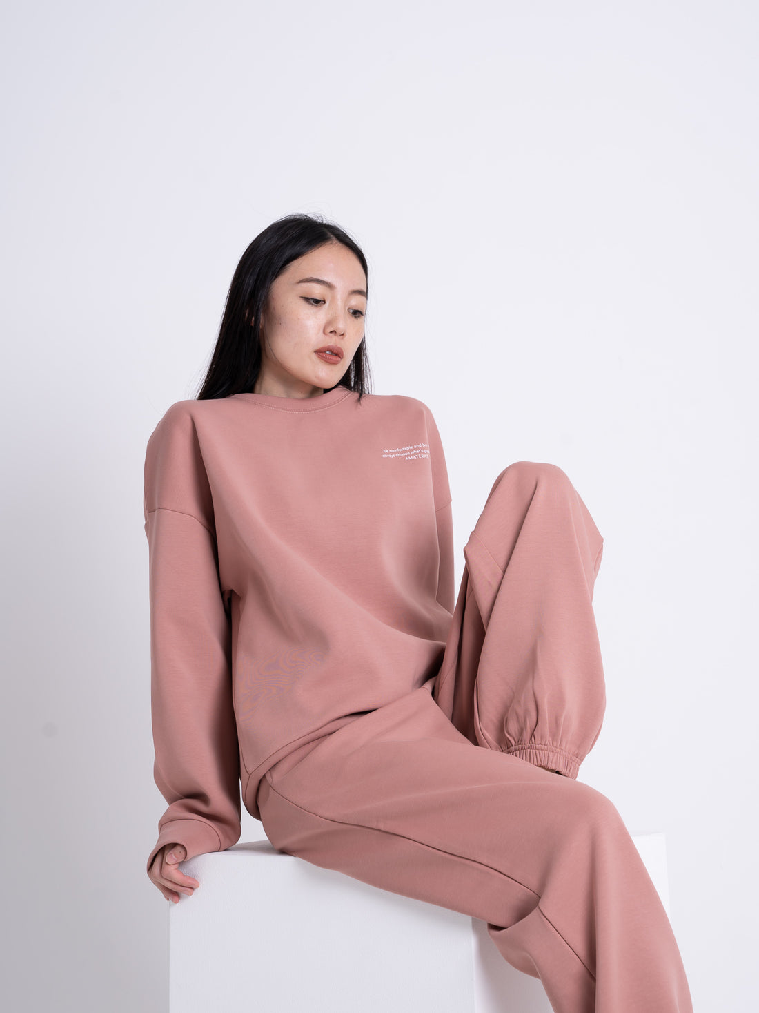 smooth tracksuit set / rouge