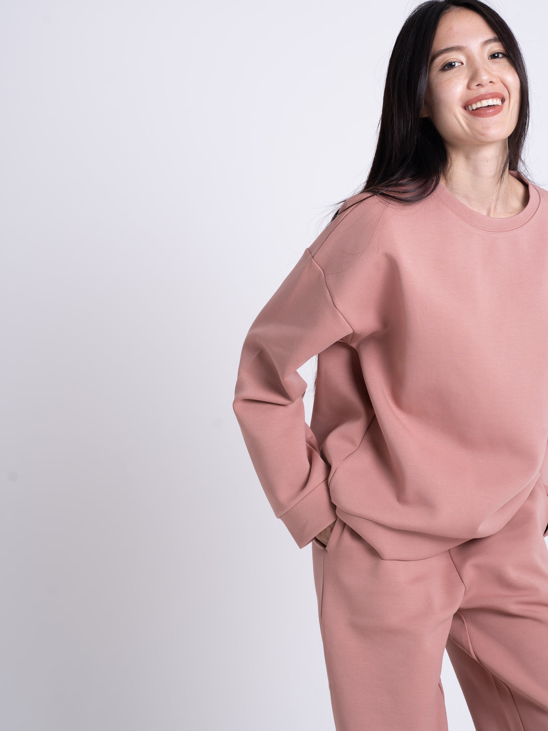 smooth tracksuit set / rouge