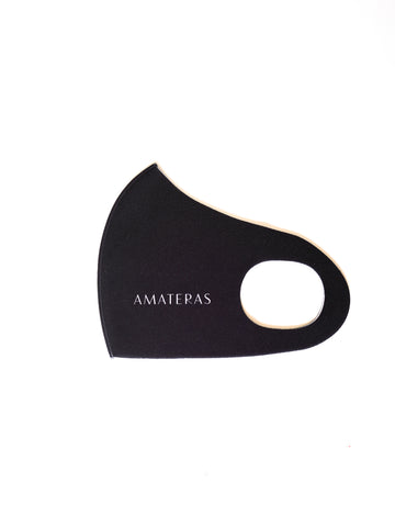 AMATERAS logo mask / black