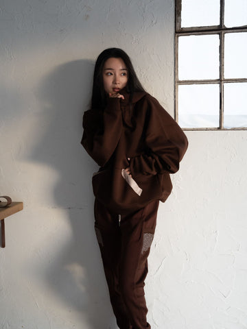 unisex everyday joggers / brown