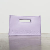 pastel clutch bag / lavender