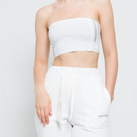 body-fit bandeau / off-white